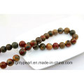 Natural Gemstone Round Beads Size 6 8 10 12 14mm Wholesale Picasso Stone Real Gemstone